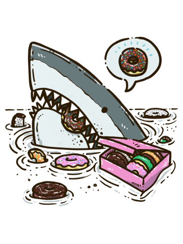 Box of Donuts Shark