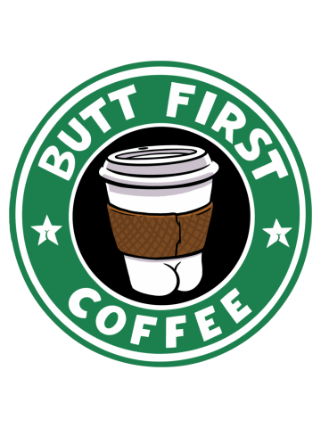 Butt First Coffee POCKET Edition