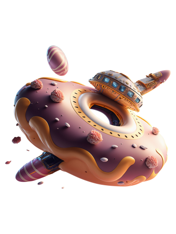 CANDY SPACESHIP