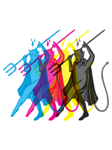 CMYK Devil