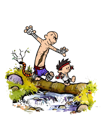 Calvin Fighter II: Hobb's Uppercut