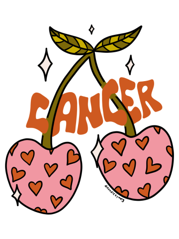 Cancer Zodiac Cherries