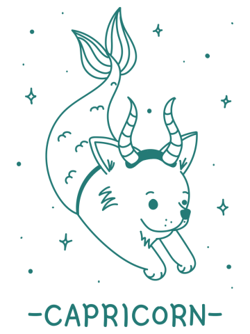 Capricorn Zodiac Sign Dog