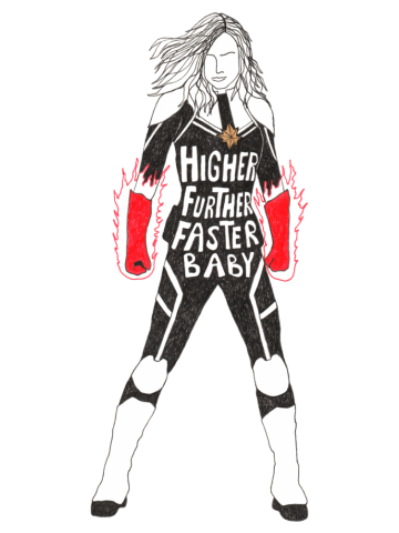 Captain Marvel - Higher, Further, Faster