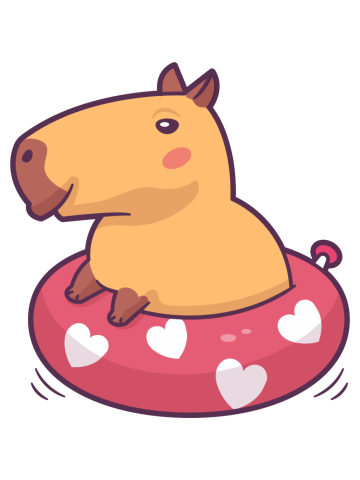 Capybara Floatie