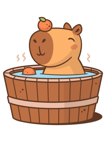 Capybara Hot Tub