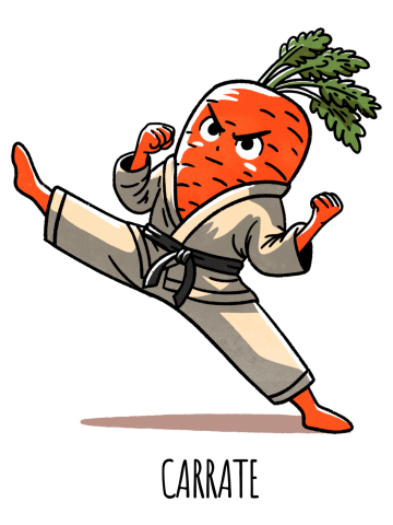 Carrate Karate Carrot