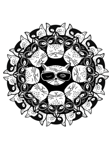 Cat Mandala