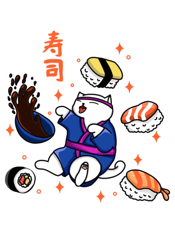 Cat Sushi Chef