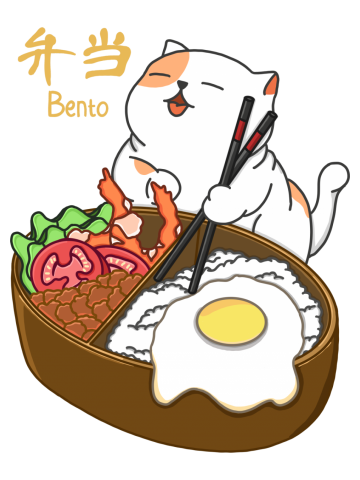 Cat and Bento