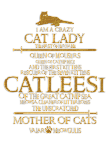 Catleesi Mother of Cats For Cat Lovers