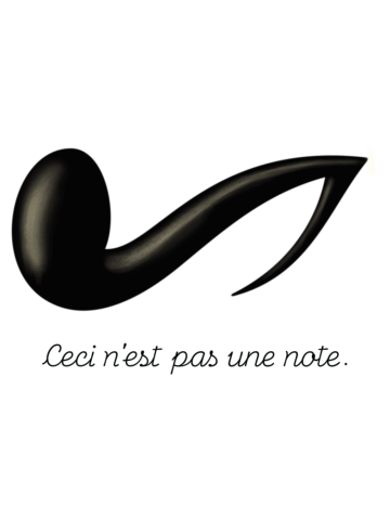 Ceci n'est pas une note