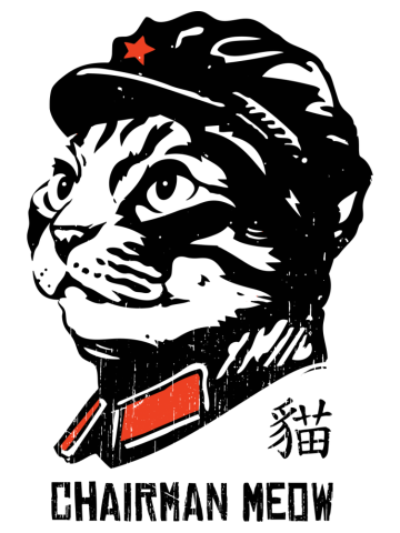 Chairman Meow: Icon of the Kitty Revolution