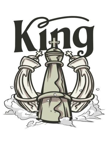 Chess Piece King Chess Player Gift