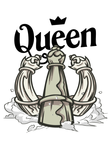 Chess Piece Queen Chess Player Gift