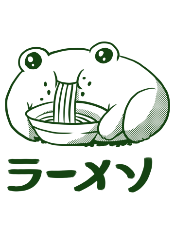 Chonky frog ramen
