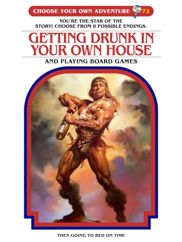 Choose your own adventure - Board games and drinking edition (Hoodies)