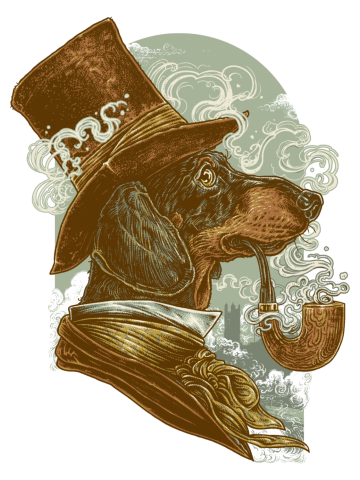 Classy Dachshund