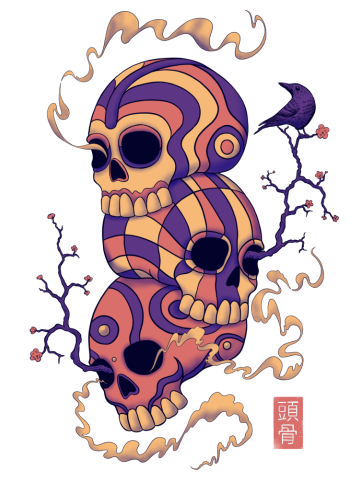 Colorful Skulls