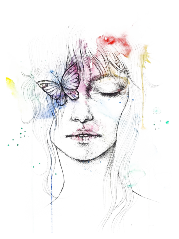 Colorful Woman