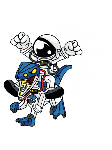 Comic - Astro Dino Robot - bright