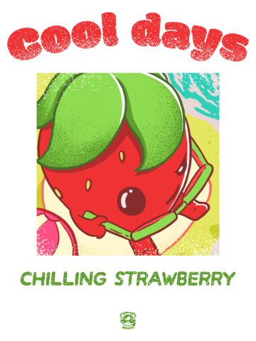 Cool Days Chilling Strawberry