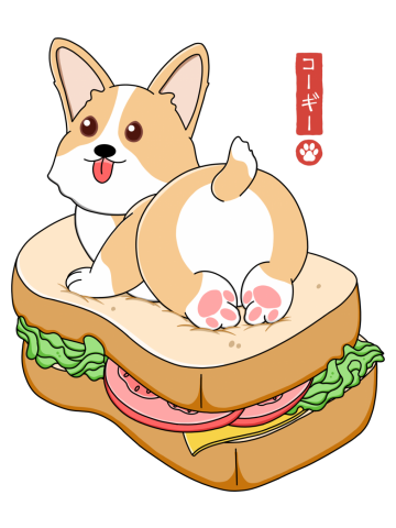 Corgi Sandwich