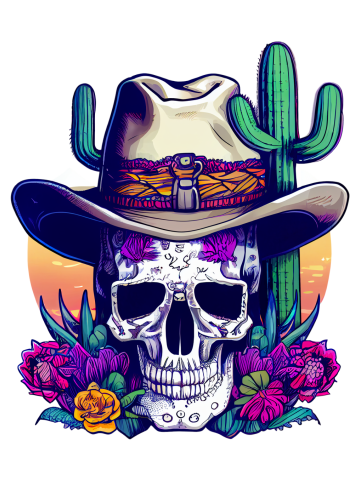 Cowboy skull