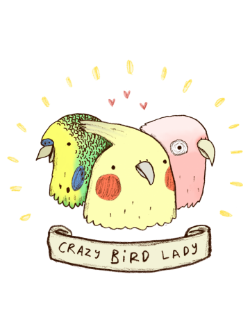Crazy Bird Lady