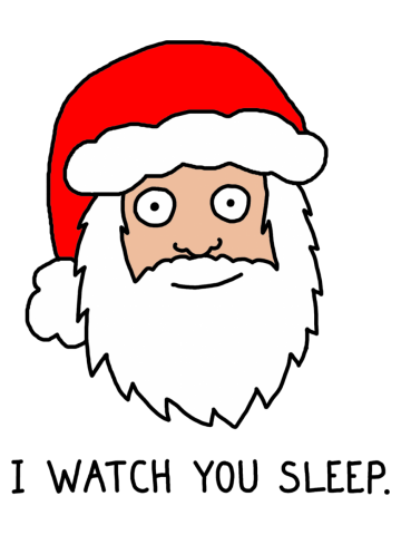Creepy Santa