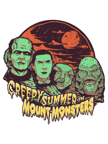 Creepy Summer in Mount Monsters