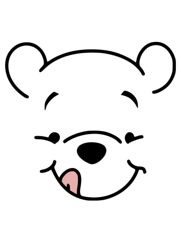 Cute Bear shirt, funny bear face tee shirt