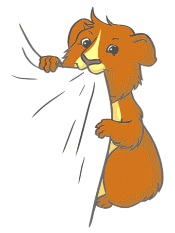 Cute Biting Guinea Pig