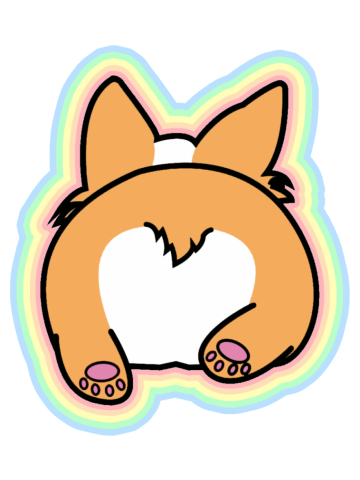 Cute Corgi Butt