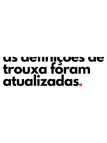 DEFINIÇÕES DE TROUXA