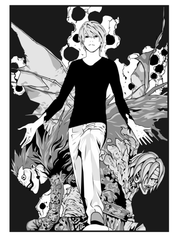 Death Note Anime Manga Trio