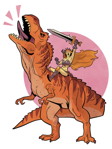 Dino Girl!