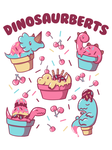 Dinosaurberts Kawaii Dinosaurs 