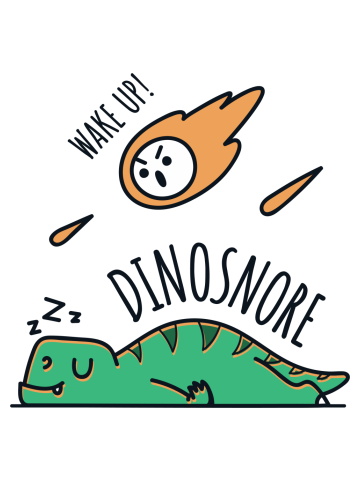 Dinosnore and Meteors