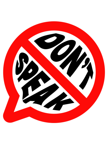Don't Speak (black text)