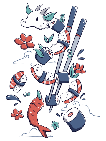 Dragonmaki Funny Sushi