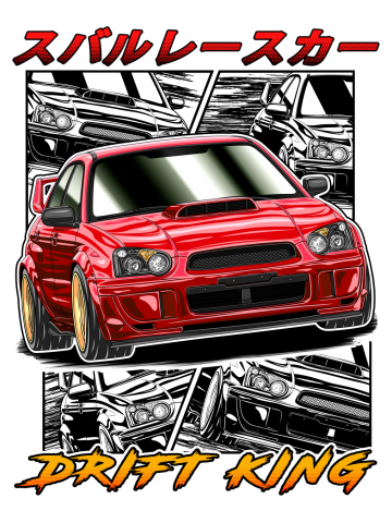 Drift King Subaru Impreza WRX STi BlobEye