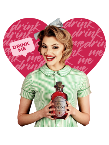 Drink Me Pinup