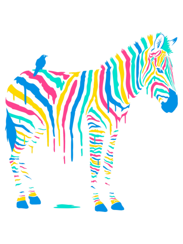Dripping Zebra