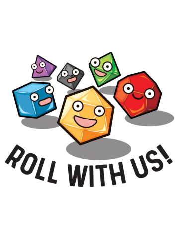 Dungeons and Dragons Roll With Us Dice