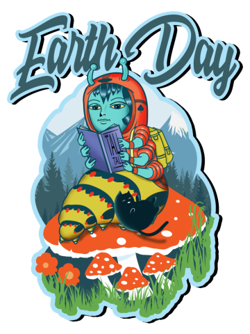 Earth Day with my Cat