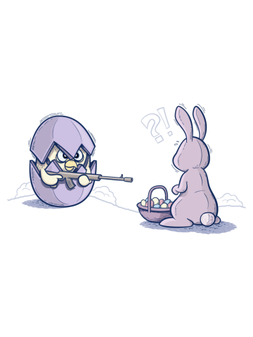 Easter Bunny in trouble