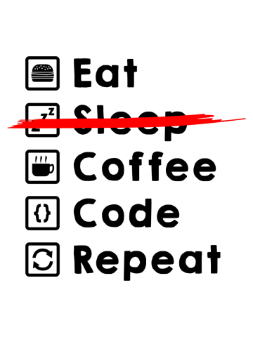 Eat Coffee Code Repeat