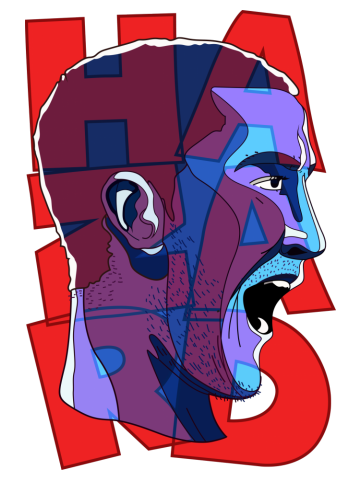 Eden Hazard Portrait