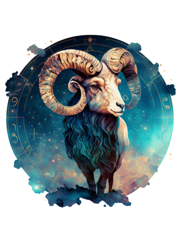 Elegant Cosmos Zodian Sign